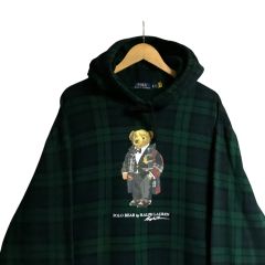 送料無料 ラルフローレン デカロゴ 激レア ポロベア ゆるだぼ00s 