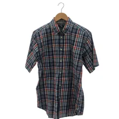RALPH LAUREN (ラルフローレン) ■ ② マドラスチェック BD S/Sシャツ レディース(キッズ) ブルー Youth XL