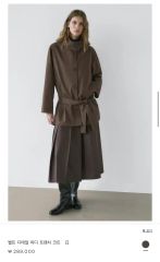 Reneルネ】新品タグ付定価77,000円オーバーシルエットレイニーコート36