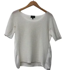美品/GIORGIO ARMANI/ジョルジオアルマーニ/イタリア製/サイズ42/ホワイト/レディース/RS1131のサムネイル