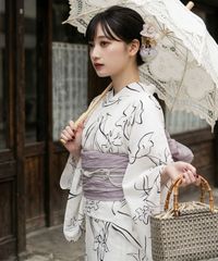 hinari×utatane 浴衣セット 紫陽花 テラコッタ S 新品未使用 - メルカリ