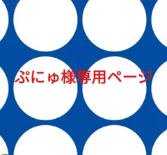 ぷにゅ様専用ページです。