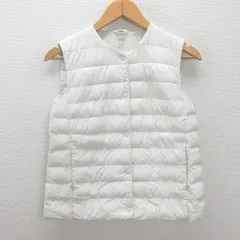 t■ユニクロ/UNIQLO 2WAY パフテック インナーベスト■白【レディースS】LADIES/29【中古】のサムネイル