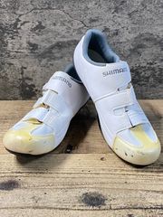 【新品未使用！】SHIMANO WR42 ホワイト シューズ サイズ38 新品未使用！】SHIMANO WR42 ホワイト シューズ サイズ38 - メルカリ