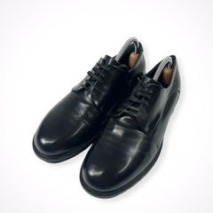 チェコ軍 Prabos社製 ARMY OFFCER SHOES 黒 レザー 28 - メルカリ