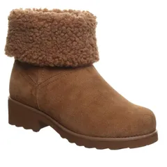 ベアパウ レディース シューズ ブーツ・レインブーツ アンクル ヒール Bearpaw Persephone Womens Chunk Heel Ankle Boots Hickory
