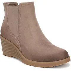 ドクター・ショール レディース シューズ ブーツ・レインブーツ Dr Scholls Camden WomenslipOn Boots Taupe トープ