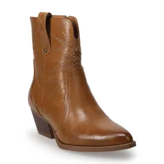 エスオー レディース シューズ ブーツ・レインブーツ WomensO Ragdann Star Western Boots Cognac
