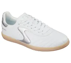 スケッチャーズ レディース シューズ スニーカー Skechers Hotshot Kickoff Womensneakers White Silver ホワイト