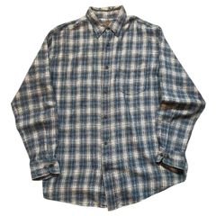 ARROW チェックシャツ オンブレ サイズL アメカジ 古着 ヴィンテージ
