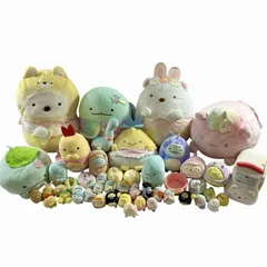 ★ すみっコぐらし グッズ 大量 まとめ商品 ぬいぐるみ マスコット とかげ ねこ しろくま ぺんぎん とんかつ など 現状品 3.5kg
