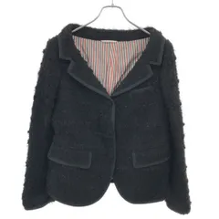 THOM BROWNE トム ブラウン 3Bツイードジャケット 01113I1003 ブラック 1のサムネイル
