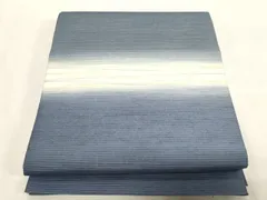 平和屋着物●太鼓柄袋帯　紬地　霞文　正絹　逸品　CABG3178dy