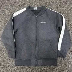 140 ディッキーズ キッズ ジップアップ ジャケット 140サイズ チャコールグレーのサムネイル