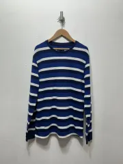 ポロ ラルフローレン ストライプ 長袖 Tシャツ M