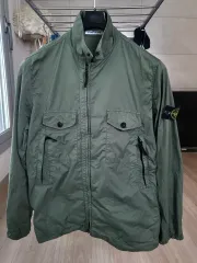 STONE ISLAND オーバーサイズシャツ セージ Lのサムネイル