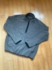 ユニクロ ハーフジップ フリース プルオーバー