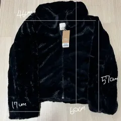 モカ썸 ファー ジャケット M 新品