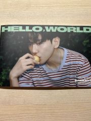 EXO ベッキョン hello world 直筆サイン アルバム アメリカ - メルカリ