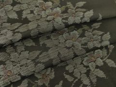 やまと謹製訪問着 ゆったりサイズ白地 散らし花文様 - メルカリ