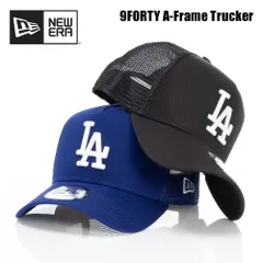 【LA ドジャース】ニューエラ メッシュキャップ メンズ レディース NEW ERA LOS ANGELS Dodgers 9FORTY A-Frame 帽子 キャップ ロサンゼルス ドジャース MLB メジャーリーグ スナップバック ブランド 黒 青