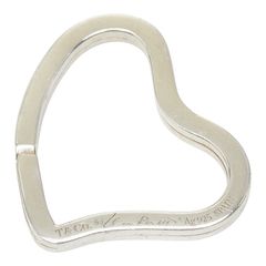 TIFFANY& Co. エルサペレッティ オープンハートキーリング SV925 ティファニー エルサ ペレッティ オープンハート キーリング SV925