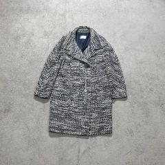 JENASISクリーム色 ファーコート レディース ロング丈 - メルカリ