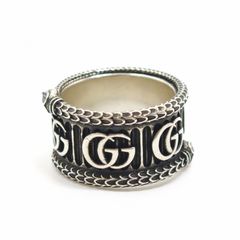 か*り様 GUCCI ／ リング スターリングシルバー925 ノットシェイブ 1