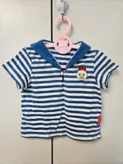 BEBE DE PINO ベベデピノ セーラー 半袖 セットアップ 90