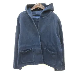 シップス SHIPS パーカー 前開き 紺 ネイビー /MN