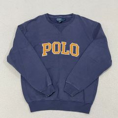 90s ラルフローレン POLOプリント カレッジスウェット Lサイズ - メルカリ