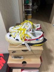 s*m様 ナイキNIKE オフホワイト ブレーザー25センチ off-white - メルカリ