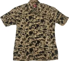A BATHING APE アベイシングエイプ カモフラ スター シャツのサムネイル