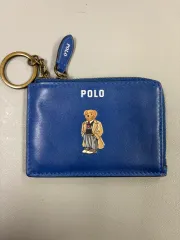 ポロラルフローレン ベア カードウォレット ブルー