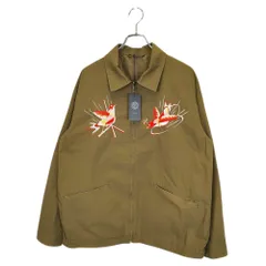 PORTER CLASSIC ポーター クラシック HIPPIE SOUVENIR ZIP UP JACKET ヒッピー スーベニア ジャケット ブルゾン PC-061-3855-0052 2 オリーブ メンズのサムネイル