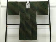 平和屋着物∞道行コート　輪奈ビロード　菊尽くし　黒地　ロング丈　正絹　逸品　CABD4690ua 楽天市場】輪奈ビロード（着物｜和服）：レディースファッションの通販