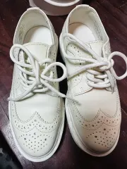 DR. MARTENS 3989 ウイングチップ 白 uk3