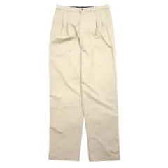 DOCKERS ( Levi's ) 90年代 CLASSIC FIT タック ワイド チノパンツ 36 ベージュ コットン ドミニカ製