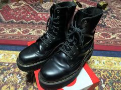 デッドストック】Dr. Martens14ホール 黒色 666【新品タグ付き 