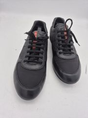 美品 PRADA メンズスニーカー 4E 1835 9 レザー&ナイロン - メルカリ