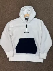 Timberland 白 ボア ハーフジップ