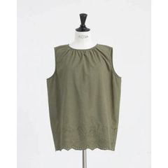 TICCA ティッカ レースフレンチシャツ カットワーク 半袖シャツ