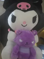 クロミぬいぐるみ＋紫色のクマのぬいぐるみセット