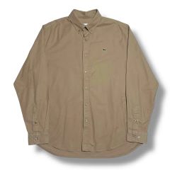 Supreme 長袖シャツ ベージュ XLサイズ - メルカリ