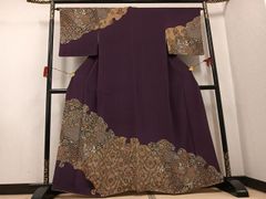 振袖フルセット 高身長 鈴乃屋手描き友禅 成人式振袖 振袖 裄丈70 