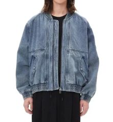 最終値下げ サイズ3 seyto / サテンフリルショートボンバージャケット