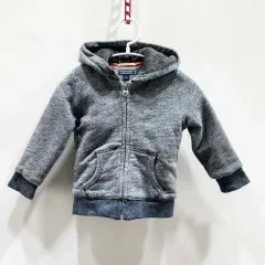 トミーヒルフィガー ジュニア フード起毛ジップアップ 92 ジーンズ センス