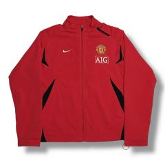 00s NIKE ナイキ マンチェスターユナイテッド ナイロンジャケット 赤