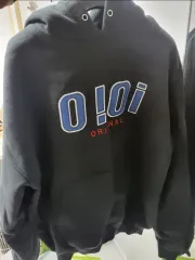 OIOI オアイオアイ ブラック 起毛 フードTシャツのサムネイル