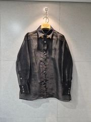 サンローランシャークカラーショートスリーブシャツ - メルカリ
